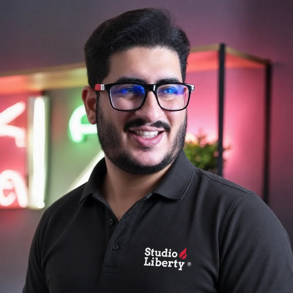 Marcos, estrategista comercial da Studio Liberty